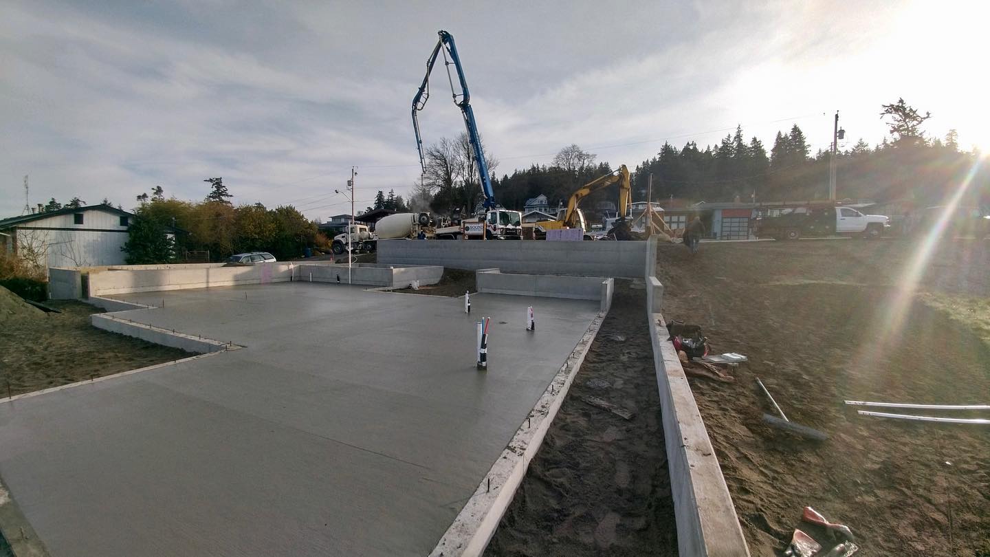 house with concrete driveway